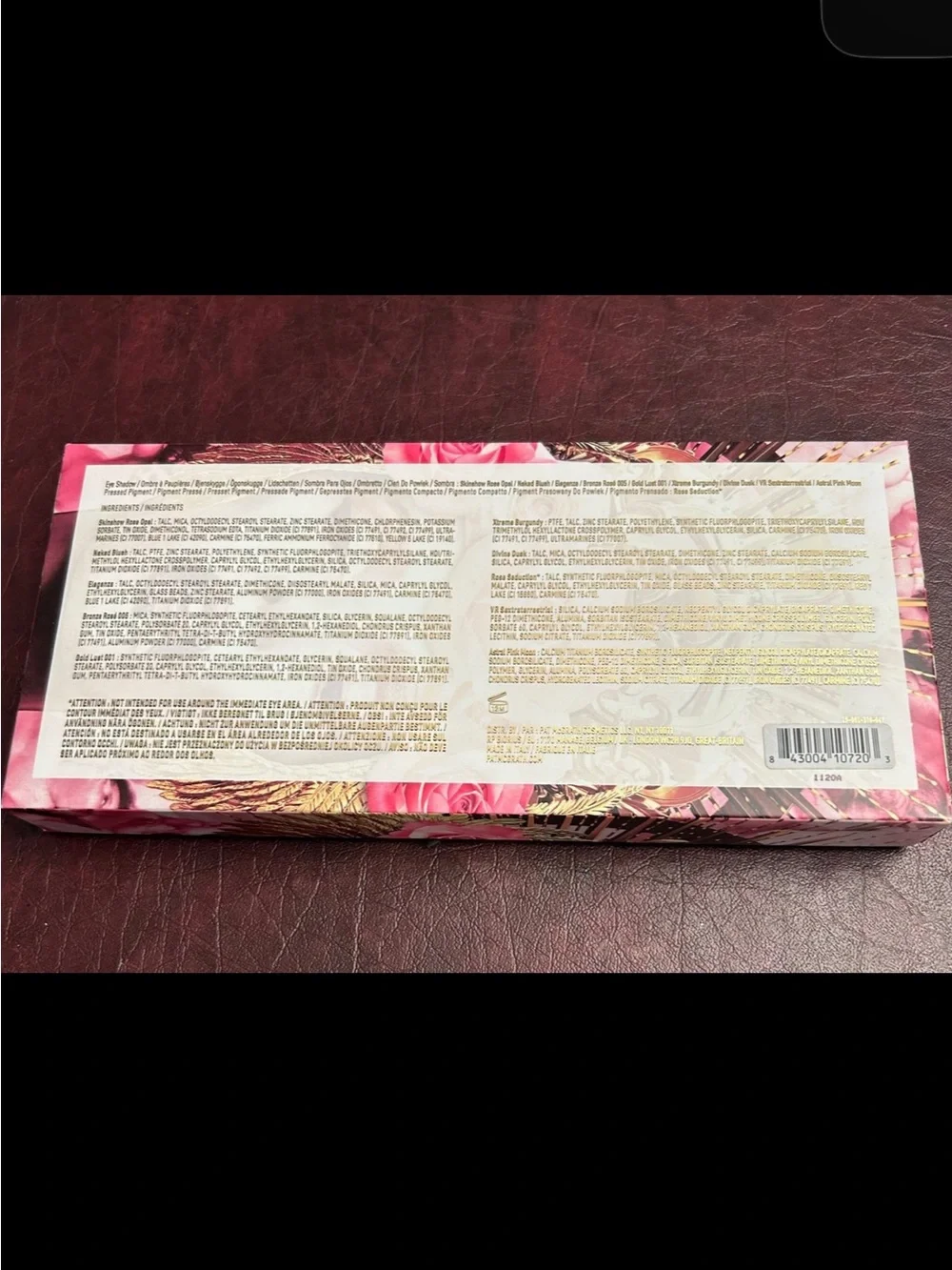 Pat McGrath Labs Mothership VIII Divine Rose II Eyeshadow Palette